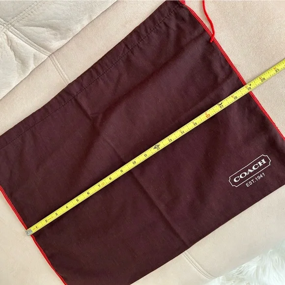 Coach Large Original with Logo ‘EST. 1941’ Dust Bag - Picture 4 of 5